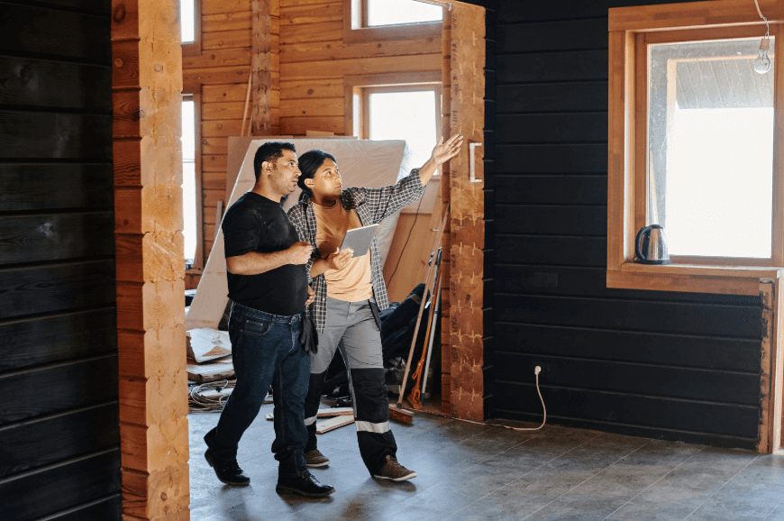 Basement-Remodel-with-Low-Ceiling