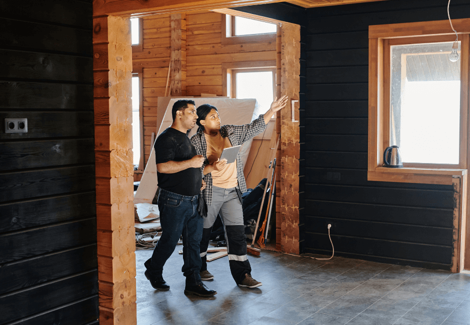 Basement Remodel with Low Ceilings