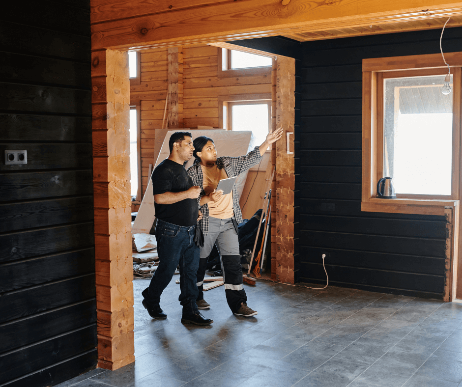 Basement Remodel with Low Ceilings