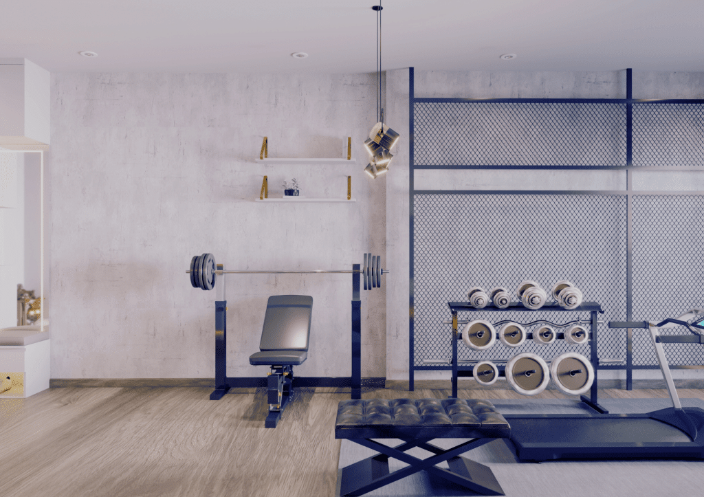 Basement Remodel for a Home Gym.